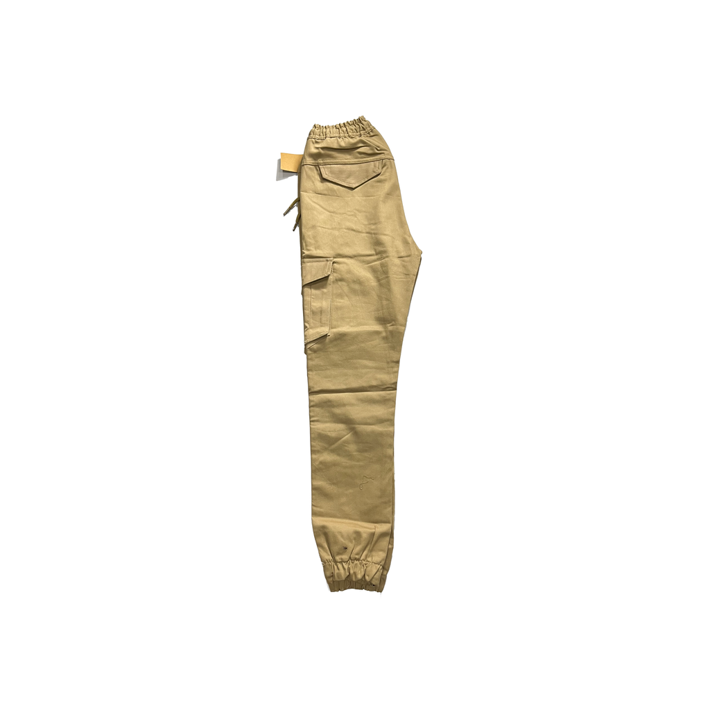 Men's Cargo Jogger Pants | Six-Pocket Utility Trousers with Elastic Waist & Cuffs