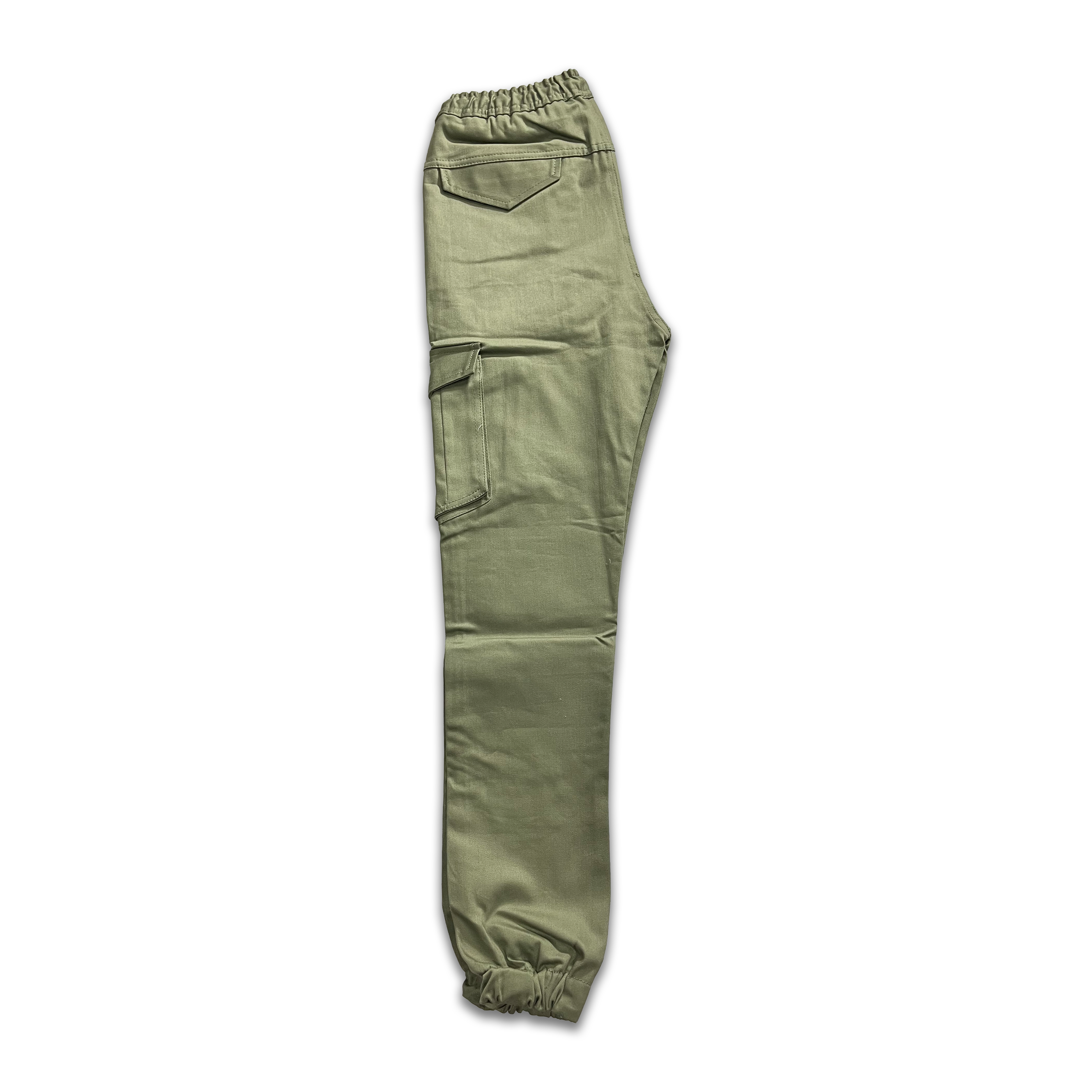Men's Cargo Jogger Pants | Six-Pocket Utility Trousers with Elastic Waist & Cuffs